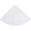 vidaXL Decor* Luxury Christmas Tree Skirt White 35.4