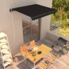 vidaXL Lawn & Garden* Manual Retractable Awning 118.1