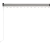 vidaXL Lawn & Garden* Manual Retractable Awning 118.1