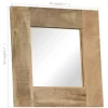 vidaXL Decor* Mirror Solid Mango Wood 19.7