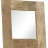 vidaXL Decor* Mirror Solid Mango Wood 19.7