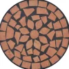 vidaXL Lawn & Garden* Mosaic Side Table Plant Table Terracotta