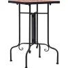 vidaXL Lawn & Garden* Mosaic Side Table Terracotta Ceramic