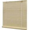 vidaXL Decor* Natural Bamboo Roller Blinds 39.4