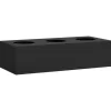 vidaXL Lawn & Garden* Office Flower Box Anthracite 35.4