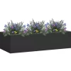 vidaXL Lawn & Garden* Office Flower Box Anthracite 35.4