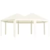 vidaXL Lawn & Garden* Outdoor Gazebo Cream 236.2