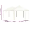 vidaXL Lawn & Garden* Outdoor Gazebo Cream 236.2