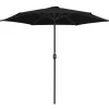 vidaXL Lawn & Garden* Outdoor Parasol With Aluminum Pole 106.3