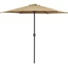 vidaXL Lawn & Garden* Outdoor Parasol With Aluminum Pole 106.3