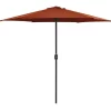 vidaXL Lawn & Garden* Outdoor Parasol With Aluminum Pole 106.3