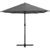 vidaXL Lawn & Garden* Outdoor Parasol With Aluminum Pole 181.1