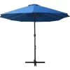 vidaXL Lawn & Garden* Outdoor Parasol With Aluminum Pole 181.1