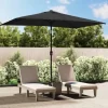 vidaXL Lawn & Garden* Outdoor Parasol With Metal Pole 118.1