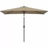 vidaXL Lawn & Garden* Outdoor Parasol With Metal Pole 118.1