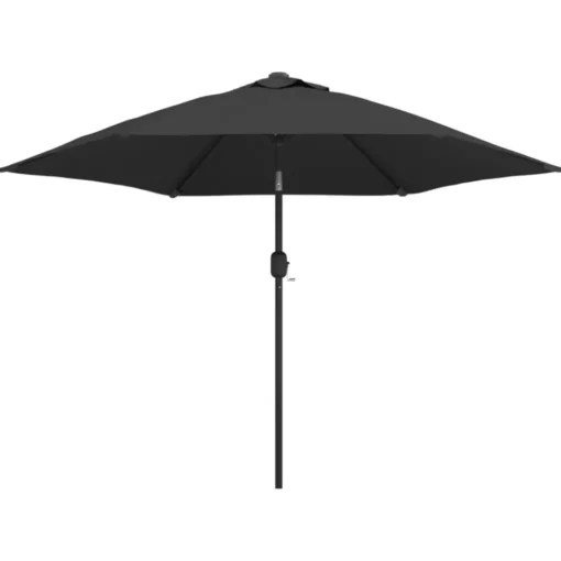 vidaXL Lawn & Garden* Outdoor Parasol With Metal Pole 118" Anthracite