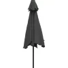 vidaXL Lawn & Garden* Outdoor Parasol With Metal Pole 118