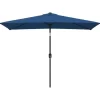 vidaXL Lawn & Garden* Outdoor Parasol With Metal Pole 118