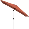 vidaXL Lawn & Garden* Outdoor Parasol With Metal Pole 118