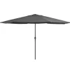 vidaXL Lawn & Garden* Outdoor Parasol With Metal Pole 157.5