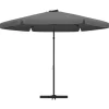 vidaXL Lawn & Garden* Outdoor Parasol With Steel Pole 118.1