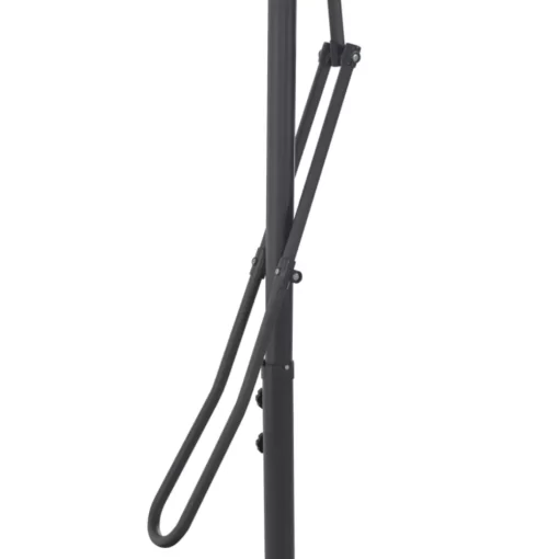 vidaXL Lawn & Garden* Outdoor Parasol With Steel Pole 98.4"X98.4" Anthracite