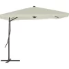 vidaXL Lawn & Garden* Outdoor Parasol With Steel Pole 98.4