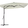 vidaXL Lawn & Garden* Outdoor Parasol With Steel Pole 98.4