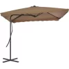 vidaXL Lawn & Garden* Outdoor Parasol With Steel Pole 98.4