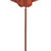 vidaXL Lawn & Garden* Outdoor Parasol With Wooden Pole 118.1