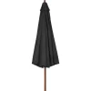 vidaXL Lawn & Garden* Outdoor Parasol With Wooden Pole 129.9