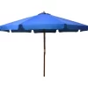 vidaXL Lawn & Garden* Outdoor Parasol With Wooden Pole 129.9