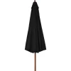 vidaXL Lawn & Garden* Outdoor Parasol With Wooden Pole 129.9