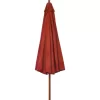 vidaXL Lawn & Garden* Outdoor Parasol With Wooden Pole 129.9