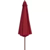 vidaXL Lawn & Garden* Outdoor Parasol With Wooden Pole 137.8