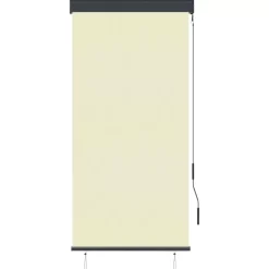 vidaXL Decor* Outdoor Roller Blind 31.5"X98.4" Cream