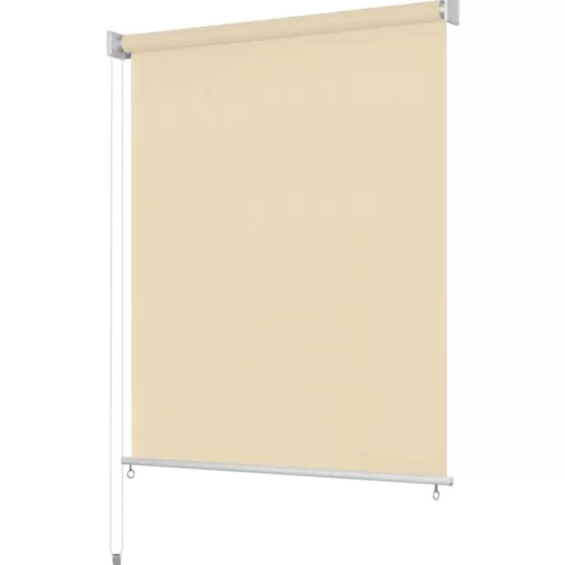 vidaXL Decor* Outdoor Roller Blind 39.4"X55.1" Cream