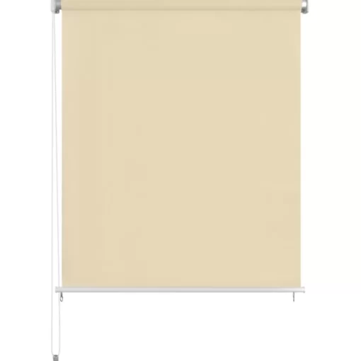 vidaXL Decor* Outdoor Roller Blind 39.4"X55.1" Cream