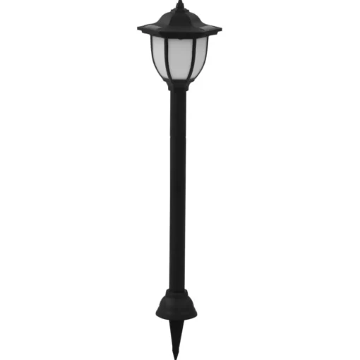 vidaXL Lighting* Outdoor Solar Lamps 3 Pcs Led Black