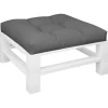 vidaXL Decor* Pallet Cushion Anthracite 27.6