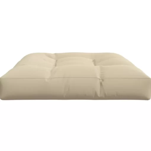 vidaXL Decor* Pallet Cushion Beige 47.2"X31.5"X4.7" Fabric