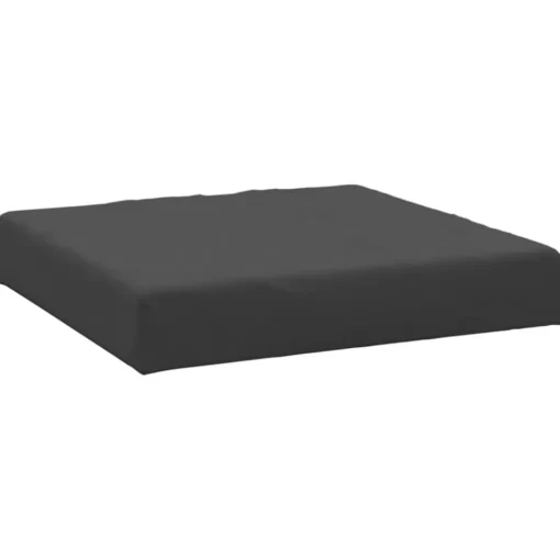 vidaXL Decor* Pallet Cushion Black 23.6"X23.6"X3.1" Oxford Fabric