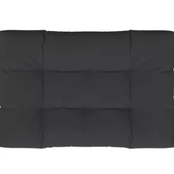 vidaXL Decor* Pallet Cushion Black 47.2"X31.5"X4.7" Fabric