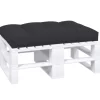 vidaXL Decor* Pallet Cushion Black 47.2