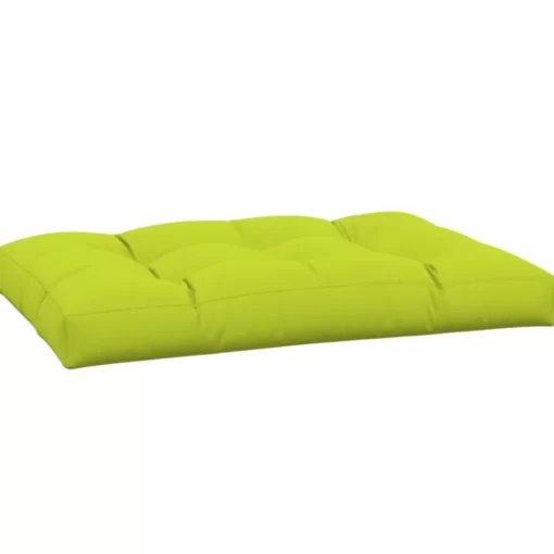 vidaXL Decor* Pallet Cushion Bright Green 47.2"X31.5"X4.7" Fabric