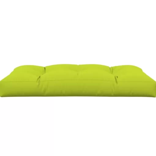 vidaXL Decor* Pallet Cushion Bright Green 47.2"X31.5"X4.7" Fabric