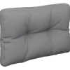 vidaXL Decor* Pallet Cushion Gray 19.7