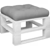 vidaXL Decor* Pallet Cushion Gray 22.8