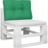 vidaXL Decor* Pallet Cushion Green 23.6