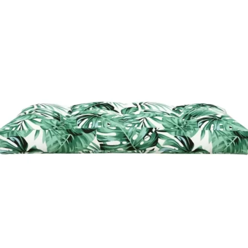 vidaXL Decor* Pallet Cushion Green 47.2"X31.5"X4.7" Fabric